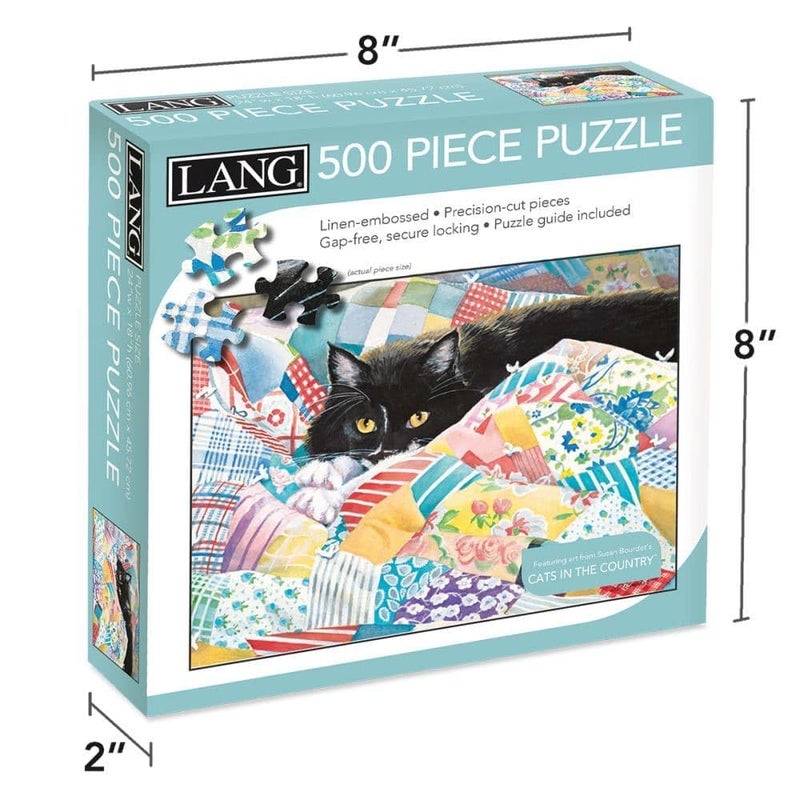 Lang Companies, Grandma's Quilt 500 Piece Puzzle by Susan Bourdet - Image 5